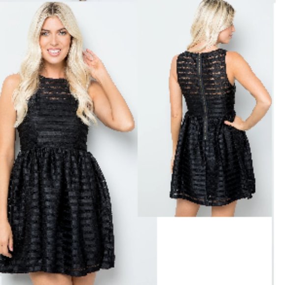 finn & clover Dresses & Skirts - NWT Finn & Clover  Black Evening Dress - Size L